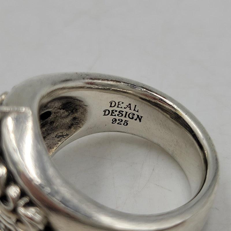 【中古品】【メンズ】 DEAL DESIGN ディールデザイン 925 GLARE CROSS RING グレア クロス リング 指輪 アクセサリー 192-260424-cs-18-izu カラー：シルバー 万代Net店