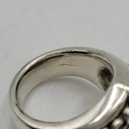 【中古品】【メンズ】 DEAL DESIGN ディールデザイン 925 GLARE CROSS RING グレア クロス リング 指輪 アクセサリー 192-260424-cs-18-izu カラー：シルバー 万代Net店