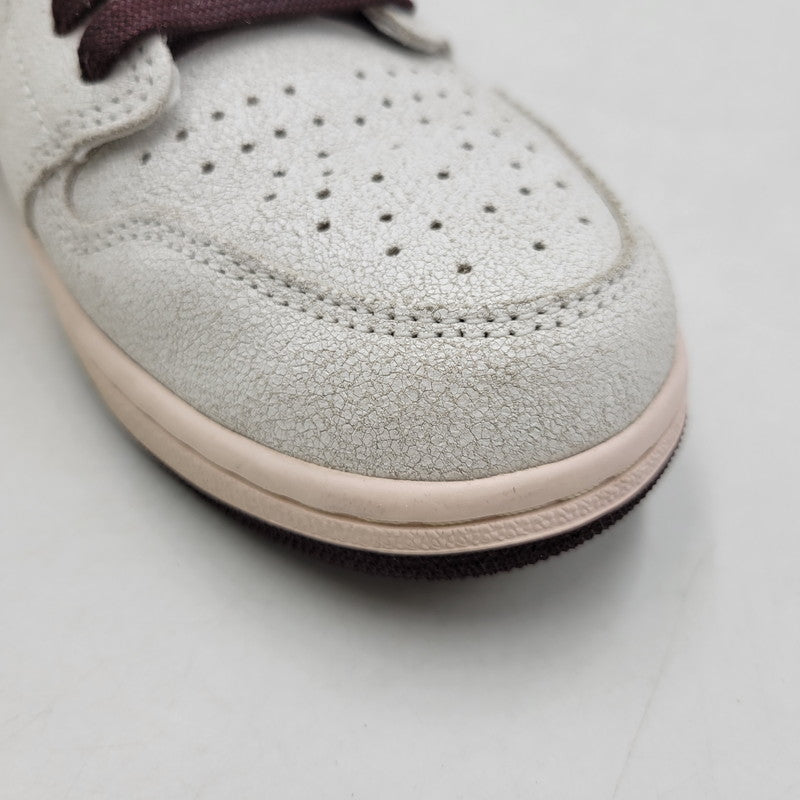 【中古品】【メンズ】 NIKE ナイキ × A MA MANIERE ア マ マニエール AIR JORDAN 1 RETRO HIGH OG DO7097-100 エア ジョーダン 1 レトロ ハイ OG コラボ スニーカー シューズ 靴 160-260424-ay-01-izu サイズ：29cm カラー：SAIL/BURGUNDY CRUSH 万代Net店