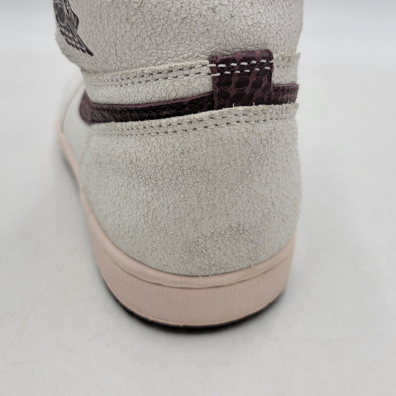 【中古品】【メンズ】 NIKE ナイキ × A MA MANIERE ア マ マニエール AIR JORDAN 1 RETRO HIGH OG DO7097-100 エア ジョーダン 1 レトロ ハイ OG コラボ スニーカー シューズ 靴 160-260424-ay-01-izu サイズ：29cm カラー：SAIL/BURGUNDY CRUSH 万代Net店