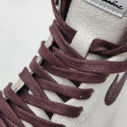 【中古品】【メンズ】 NIKE ナイキ × A MA MANIERE ア マ マニエール AIR JORDAN 1 RETRO HIGH OG DO7097-100 エア ジョーダン 1 レトロ ハイ OG コラボ スニーカー シューズ 靴 160-260424-ay-01-izu サイズ：29cm カラー：SAIL/BURGUNDY CRUSH 万代Net店