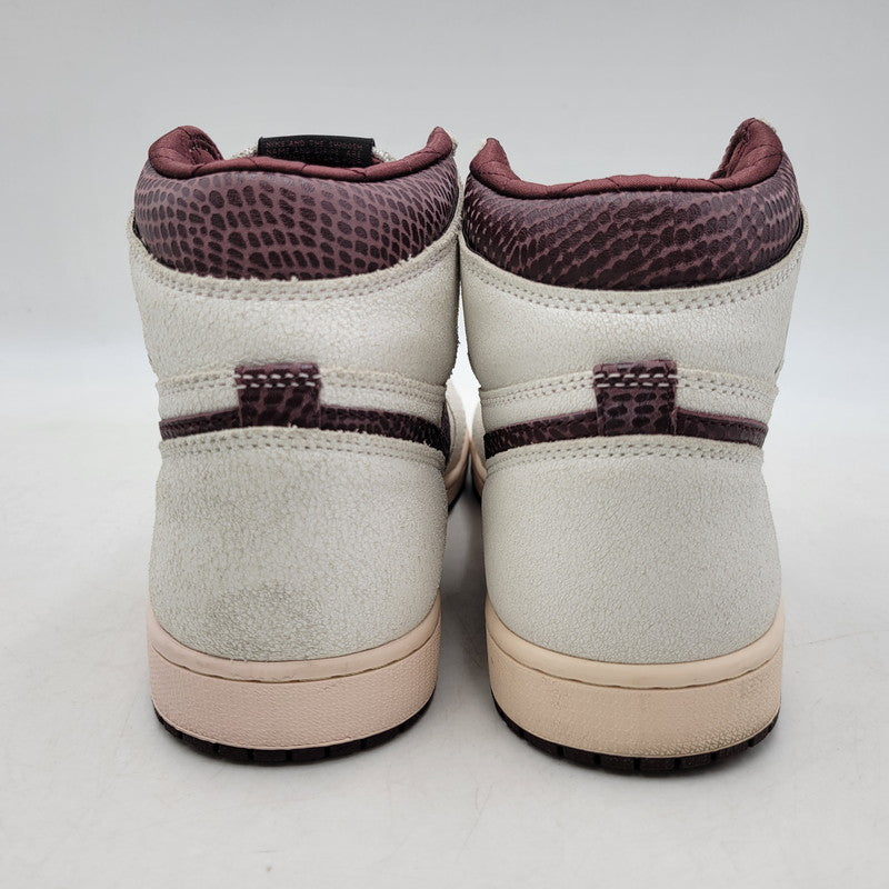 【中古品】【メンズ】 NIKE ナイキ × A MA MANIERE ア マ マニエール AIR JORDAN 1 RETRO HIGH OG DO7097-100 エア ジョーダン 1 レトロ ハイ OG コラボ スニーカー シューズ 靴 160-260424-ay-01-izu サイズ：29cm カラー：SAIL/BURGUNDY CRUSH 万代Net店