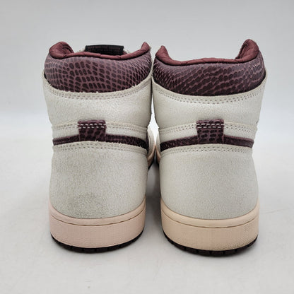 【中古品】【メンズ】 NIKE ナイキ × A MA MANIERE ア マ マニエール AIR JORDAN 1 RETRO HIGH OG DO7097-100 エア ジョーダン 1 レトロ ハイ OG コラボ スニーカー シューズ 靴 160-260424-ay-01-izu サイズ：29cm カラー：SAIL/BURGUNDY CRUSH 万代Net店