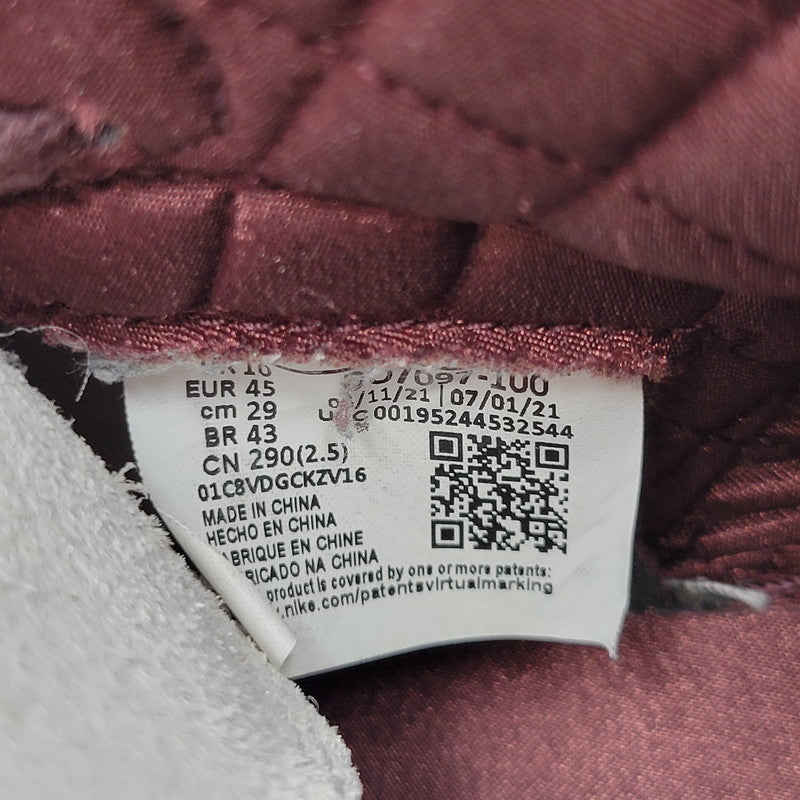 【中古品】【メンズ】 NIKE ナイキ × A MA MANIERE ア マ マニエール AIR JORDAN 1 RETRO HIGH OG DO7097-100 エア ジョーダン 1 レトロ ハイ OG コラボ スニーカー シューズ 靴 160-260424-ay-01-izu サイズ：29cm カラー：SAIL/BURGUNDY CRUSH 万代Net店