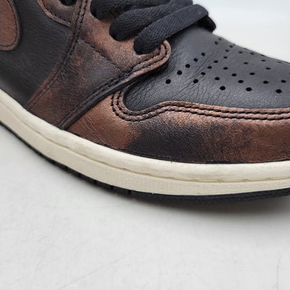 【中古品】【メンズ/レディース】 NIKE ナイキ AIR JORDAN 1 RETRO HIGH OG "RUST SHADOW" 555088-033 エア ジョーダン 1 レトロ ハイ OG スニーカー シューズ 靴 160-260424-ay-03-izu サイズ：25cm カラー：BLACK/FRESH MINT-LIGHT ARMY 万代Net店