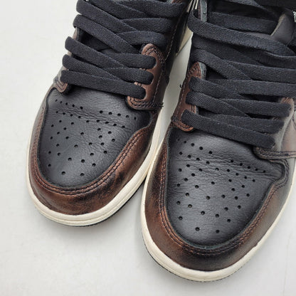 【中古品】【メンズ/レディース】 NIKE ナイキ AIR JORDAN 1 RETRO HIGH OG "RUST SHADOW" 555088-033 エア ジョーダン 1 レトロ ハイ OG スニーカー シューズ 靴 160-260424-ay-03-izu サイズ：25cm カラー：BLACK/FRESH MINT-LIGHT ARMY 万代Net店
