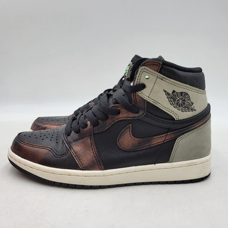 【中古品】【メンズ/レディース】 NIKE ナイキ AIR JORDAN 1 RETRO HIGH OG "RUST SHADOW" 555088-033 エア ジョーダン 1 レトロ ハイ OG スニーカー シューズ 靴 160-260424-ay-03-izu サイズ：25cm カラー：BLACK/FRESH MINT-LIGHT ARMY 万代Net店