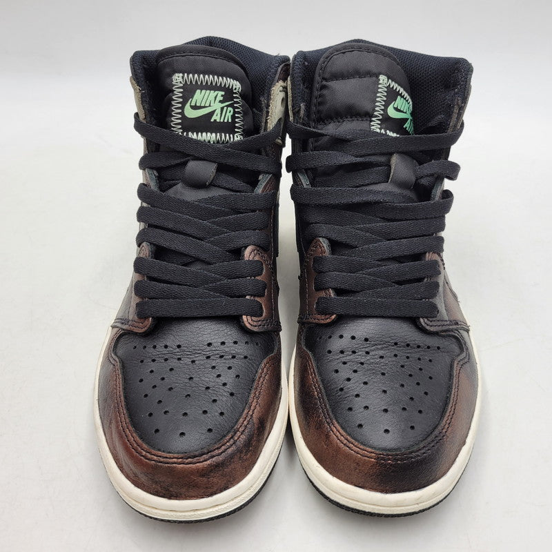 【中古品】【メンズ/レディース】 NIKE ナイキ AIR JORDAN 1 RETRO HIGH OG "RUST SHADOW" 555088-033 エア ジョーダン 1 レトロ ハイ OG スニーカー シューズ 靴 160-260424-ay-03-izu サイズ：25cm カラー：BLACK/FRESH MINT-LIGHT ARMY 万代Net店