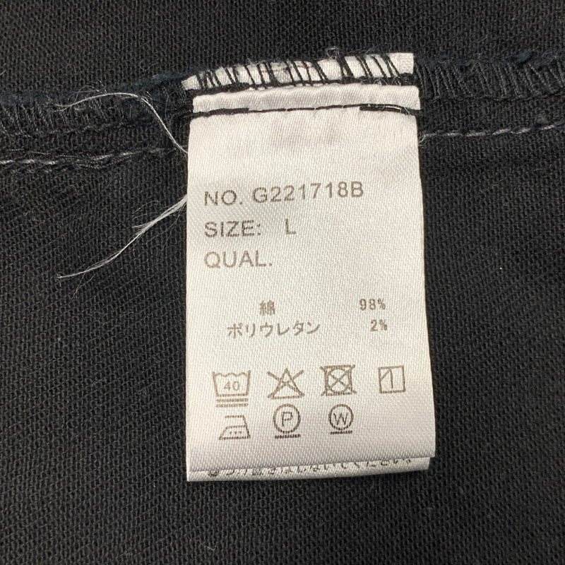 【中古品】【メンズ】 GYM MASTER ジムマスター G221718B 10oz ストレッチデニム カツラギシャツジャケットアウター 144-260425-cs-16-izu サイズ：L カラー：ブラック 万代Net店
