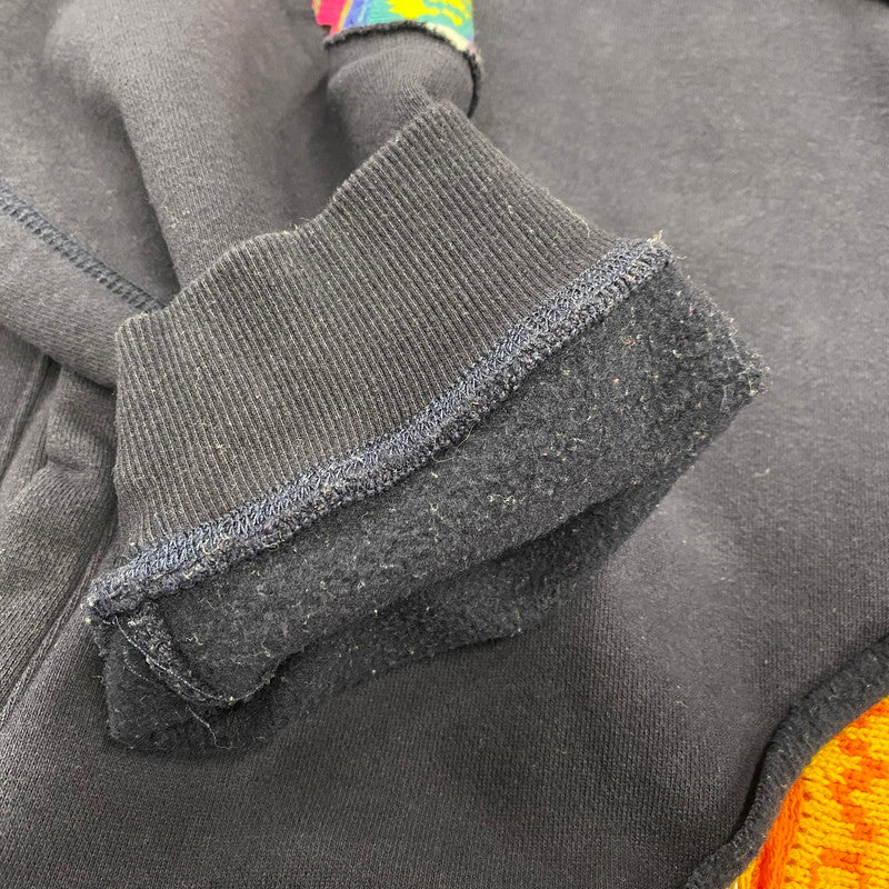 【中古品】【メンズ】 GO SLOW CARAVAN ゴースローキャラバン 350256 HEAVY SWEAT×CRAZY KNIT BIG HALF ZIP ヘビー スウェット クレイジー ニット ビッグ ハーフ ジップ トップス 144-260425-kh-01-izu サイズ：4 カラー：マルチ 万代Net店