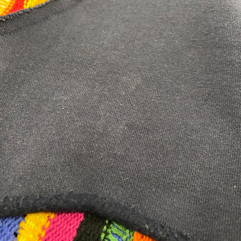 【中古品】【メンズ】 GO SLOW CARAVAN ゴースローキャラバン 350256 HEAVY SWEAT×CRAZY KNIT BIG HALF ZIP ヘビー スウェット クレイジー ニット ビッグ ハーフ ジップ トップス 144-260425-kh-01-izu サイズ：4 カラー：マルチ 万代Net店