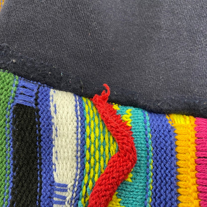 【中古品】【メンズ】 GO SLOW CARAVAN ゴースローキャラバン 350256 HEAVY SWEAT×CRAZY KNIT BIG HALF ZIP ヘビー スウェット クレイジー ニット ビッグ ハーフ ジップ トップス 144-260425-kh-01-izu サイズ：4 カラー：マルチ 万代Net店