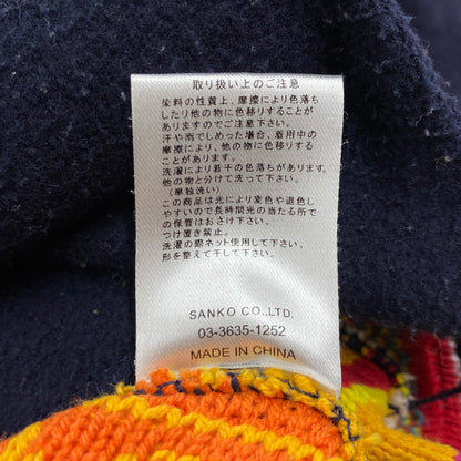 【中古品】【メンズ】 GO SLOW CARAVAN ゴースローキャラバン 350256 HEAVY SWEAT×CRAZY KNIT BIG HALF ZIP ヘビー スウェット クレイジー ニット ビッグ ハーフ ジップ トップス 144-260425-kh-01-izu サイズ：4 カラー：マルチ 万代Net店