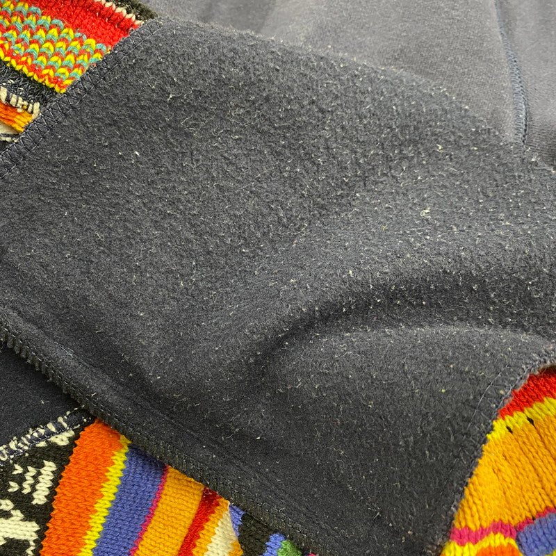 【中古品】【メンズ】 GO SLOW CARAVAN ゴースローキャラバン 350256 HEAVY SWEAT×CRAZY KNIT BIG HALF ZIP ヘビー スウェット クレイジー ニット ビッグ ハーフ ジップ トップス 144-260425-kh-01-izu サイズ：4 カラー：マルチ 万代Net店