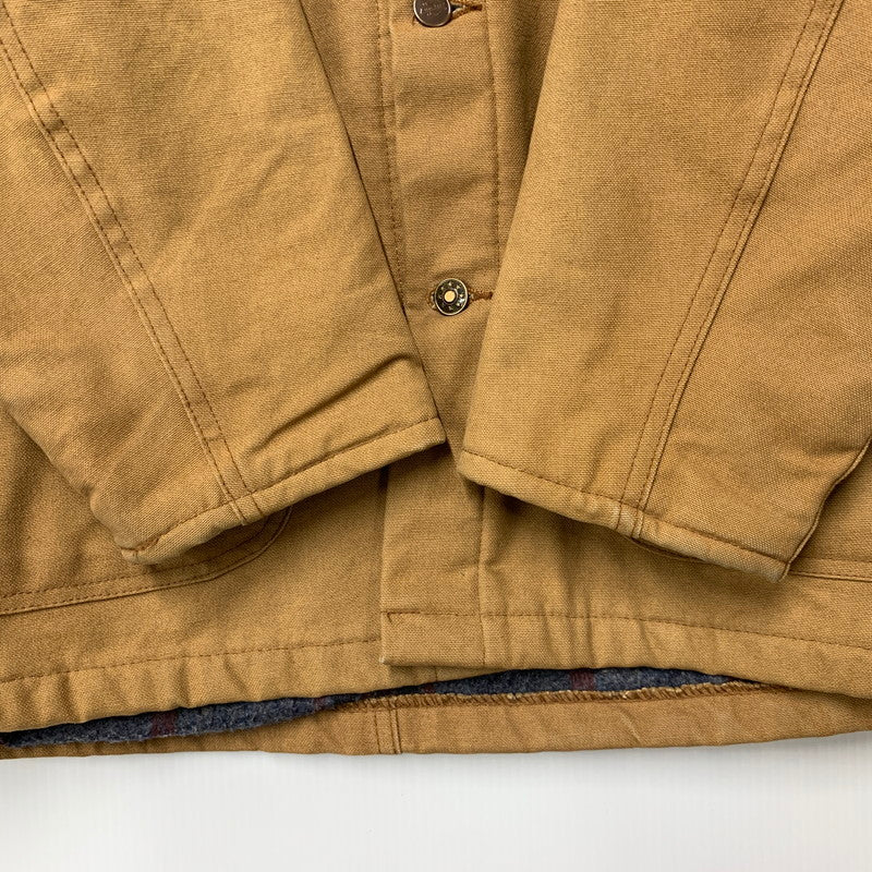 【中古品】【メンズ】 DICKIES ディッキーズ 90S BLANKET LINER COVERALL JACKET ブランケット ライナー カバーオール ジャケット アウター 146-260424-cs-06-izu サイズ：40 カラー：ブラウン 万代Net店