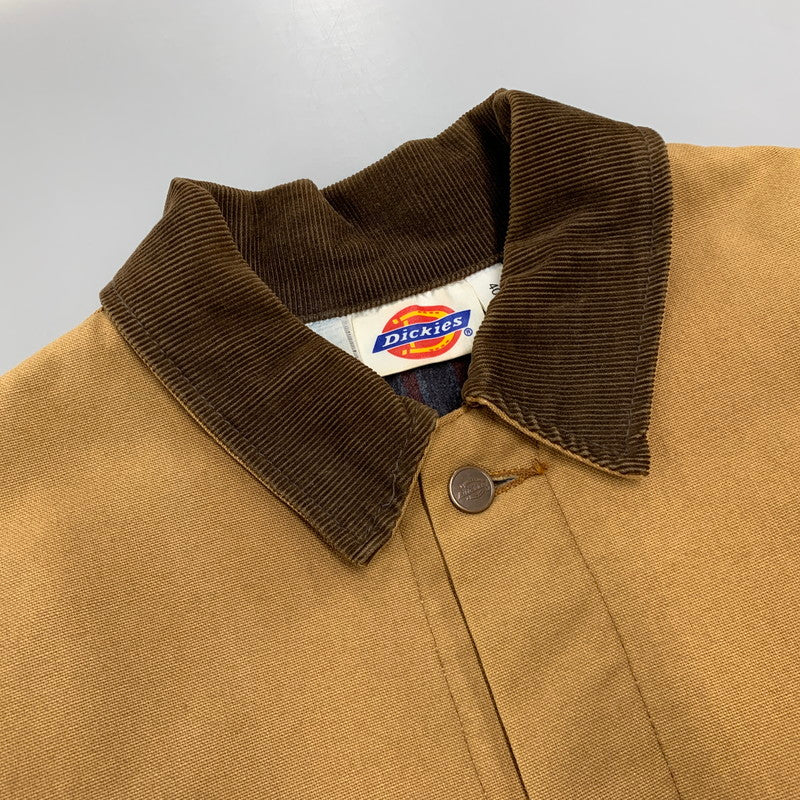 【中古品】【メンズ】 DICKIES ディッキーズ 90S BLANKET LINER COVERALL JACKET ブランケット ライナー カバーオール ジャケット アウター 146-260424-cs-06-izu サイズ：40 カラー：ブラウン 万代Net店