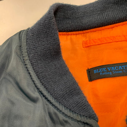 【中古品】【メンズ】 BLUE VACATION ブルーバケーション PATCH MA-1 FLIGHT JACKET パッチ エムエーワン フライト ジャケット アウター 146-260424-cs-09-izu サイズ：不明 カラー：ネイビー 万代Net店