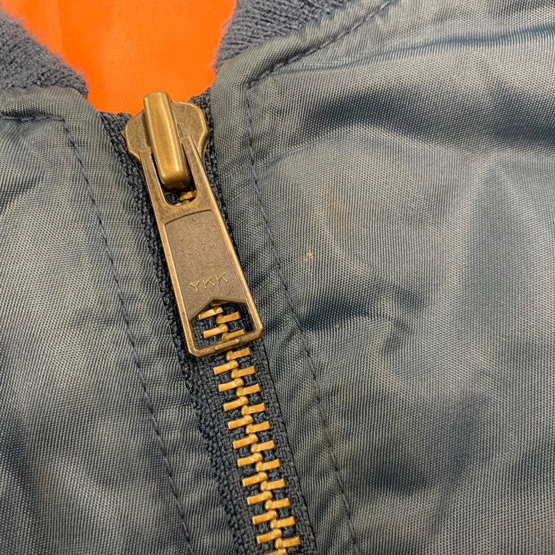 【中古品】【メンズ】 BLUE VACATION ブルーバケーション PATCH MA-1 FLIGHT JACKET パッチ エムエーワン フライト ジャケット アウター 146-260424-cs-09-izu サイズ：不明 カラー：ネイビー 万代Net店