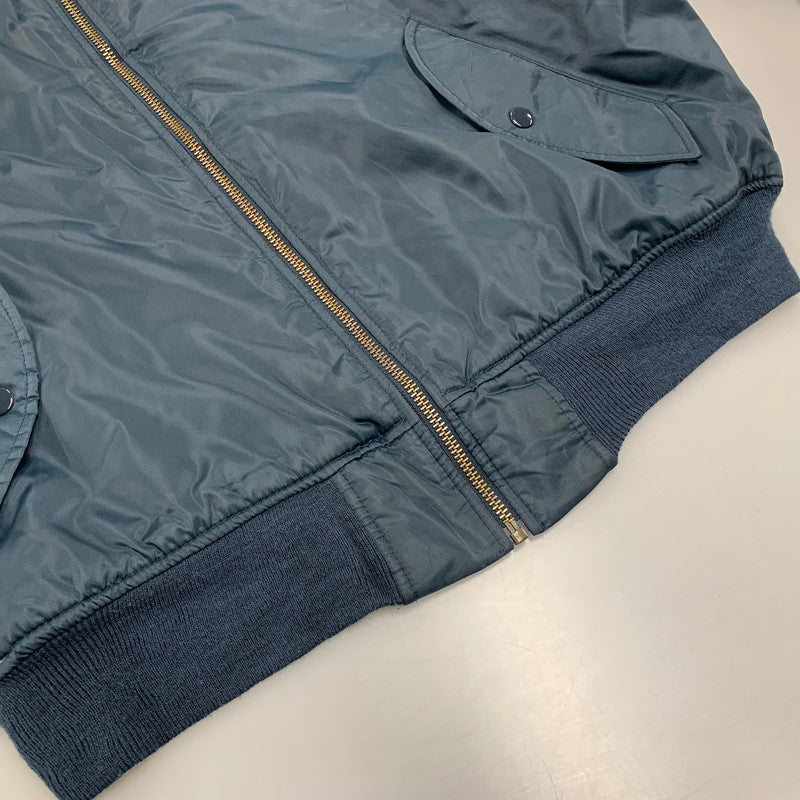 【中古品】【メンズ】 BLUE VACATION ブルーバケーション PATCH MA-1 FLIGHT JACKET パッチ エムエーワン フライト ジャケット アウター 146-260424-cs-09-izu サイズ：不明 カラー：ネイビー 万代Net店