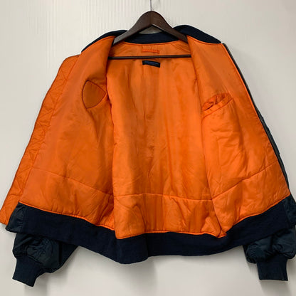 【中古品】【メンズ】 BLUE VACATION ブルーバケーション PATCH MA-1 FLIGHT JACKET パッチ エムエーワン フライト ジャケット アウター 146-260424-cs-09-izu サイズ：不明 カラー：ネイビー 万代Net店
