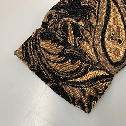 【中古品】【メンズ】 POWER TO THE PEOPLE パワートゥーザピープル PAISLEY PATTERN ZIPUP JACKET ペイズリー パターン ジップアップ ジャケット アウター 147-260425-cs-15-izu サイズ：L カラー：ブラウン×ブラック 万代Net店