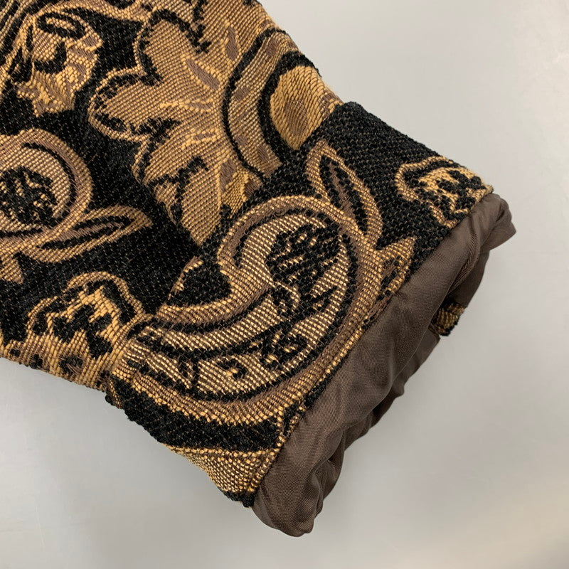 【中古品】【メンズ】 POWER TO THE PEOPLE パワートゥーザピープル PAISLEY PATTERN ZIPUP JACKET ペイズリー パターン ジップアップ ジャケット アウター 147-260425-cs-15-izu サイズ：L カラー：ブラウン×ブラック 万代Net店