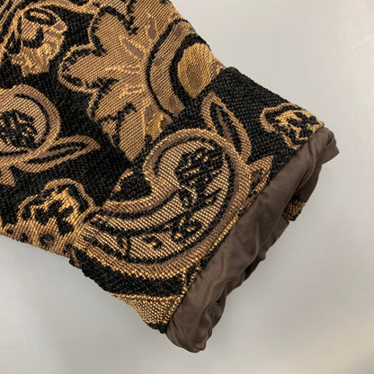 【中古品】【メンズ】 POWER TO THE PEOPLE パワートゥーザピープル PAISLEY PATTERN ZIPUP JACKET ペイズリー パターン ジップアップ ジャケット アウター 147-260425-cs-15-izu サイズ：L カラー：ブラウン×ブラック 万代Net店