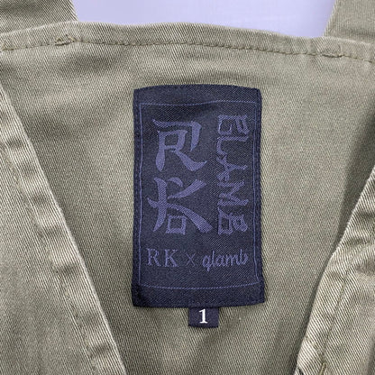 【中古品】【メンズ】 GLAM グラム × RK アールケー GB0220 CC03 CAMERAMAN OVERALL カメラマン オーバーオール 147-260425-kh-07-izu サイズ：1 カラー：カーキ 万代Net店