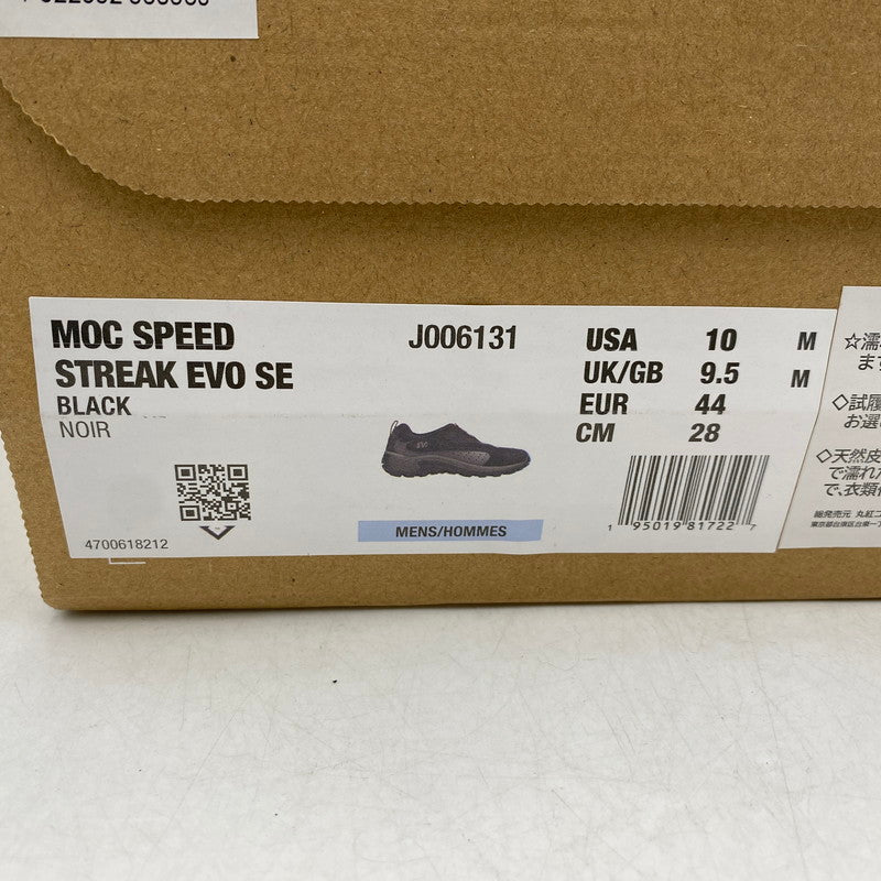 【中古品】【メンズ】 MERRELL メレル MOC SPEED STREAK EVO SE J006131 モックスピードストリークエボSE スニーカー シューズ 靴 162-260426-as-13-izu サイズ：28cm カラー：ブラック 万代Net店