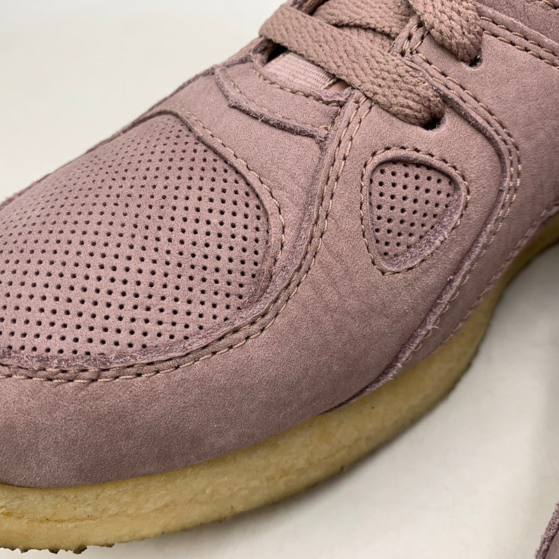 【中古品】【メンズ/レディース】 CLARKS×RONNIE FIEG クラークス×ロニーファイグ 8TH STREET BREACON エイス ストリート ブリーコン スニーカー シューズ 靴 164-260425-cs-12-izu サイズ：7 1/2 G カラー：パープル系 万代Net店