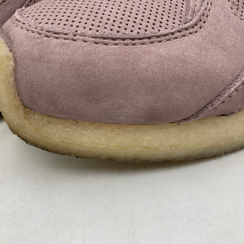 【中古品】【メンズ/レディース】 CLARKS×RONNIE FIEG クラークス×ロニーファイグ 8TH STREET BREACON エイス ストリート ブリーコン スニーカー シューズ 靴 164-260425-cs-12-izu サイズ：7 1/2 G カラー：パープル系 万代Net店
