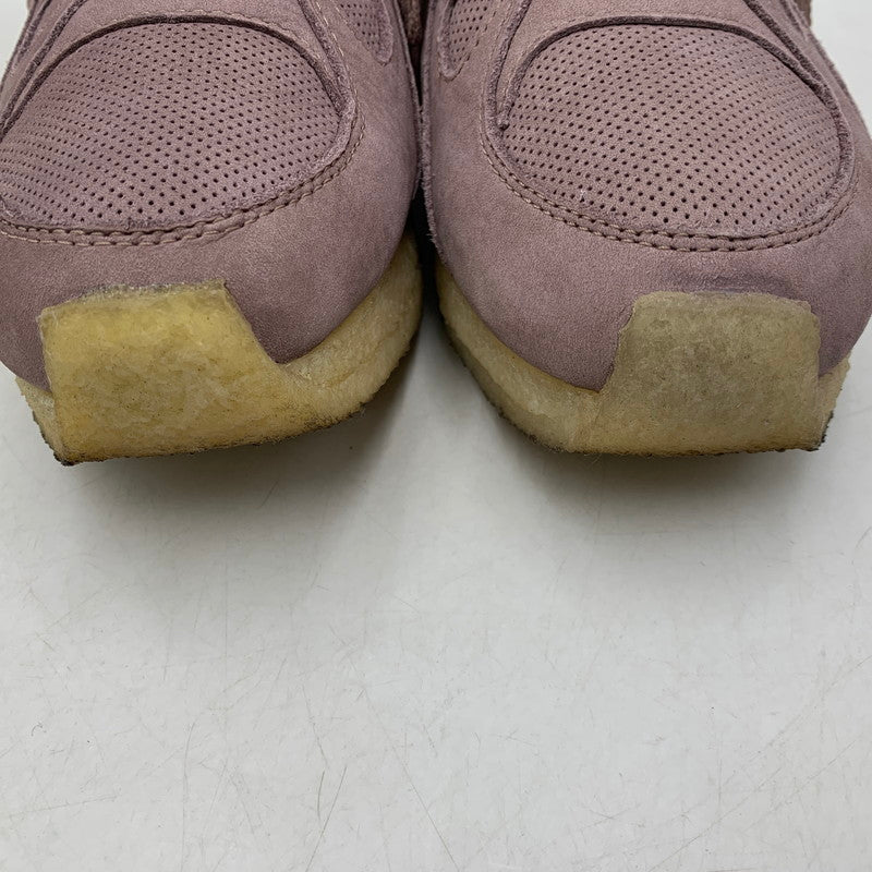 【中古品】【メンズ/レディース】 CLARKS×RONNIE FIEG クラークス×ロニーファイグ 8TH STREET BREACON エイス ストリート ブリーコン スニーカー シューズ 靴 164-260425-cs-12-izu サイズ：7 1/2 G カラー：パープル系 万代Net店