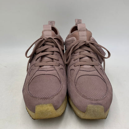 【中古品】【メンズ/レディース】 CLARKS×RONNIE FIEG クラークス×ロニーファイグ 8TH STREET BREACON エイス ストリート ブリーコン スニーカー シューズ 靴 164-260425-cs-12-izu サイズ：7 1/2 G カラー：パープル系 万代Net店