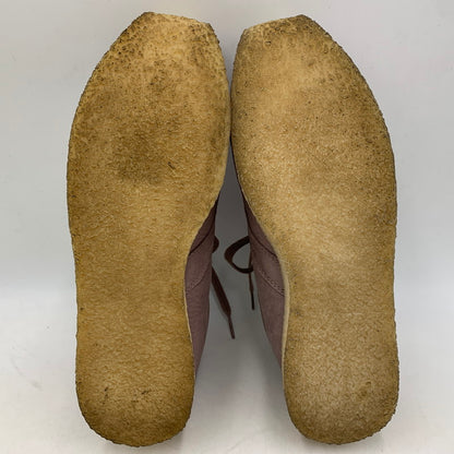 【中古品】【メンズ/レディース】 CLARKS×RONNIE FIEG クラークス×ロニーファイグ 8TH STREET BREACON エイス ストリート ブリーコン スニーカー シューズ 靴 164-260425-cs-12-izu サイズ：7 1/2 G カラー：パープル系 万代Net店