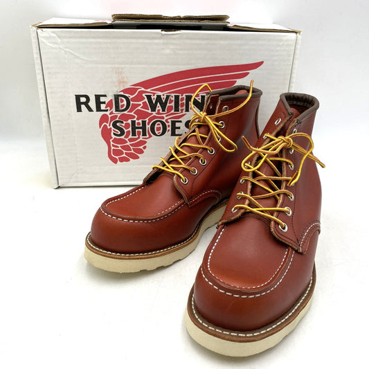 【中古美品】【メンズ】 RED WING レッドウィング 6-INCH CLASSIC MOC IRISH SETTER 8875 6インチ クラシック モック アイリッシュセッター 復刻犬タグ ブーツ 靴 164-260426-as-11-izu サイズ：26.5cm カラー：ORO RUSSET 万代Net店