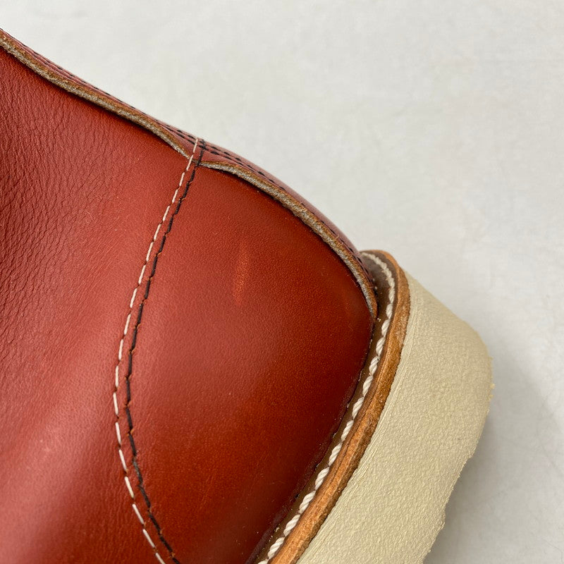 【中古美品】【メンズ】 RED WING レッドウィング 6-INCH CLASSIC MOC IRISH SETTER 8875 6インチ クラシック モック アイリッシュセッター 復刻犬タグ ブーツ 靴 164-260426-as-11-izu サイズ：26.5cm カラー：ORO RUSSET 万代Net店