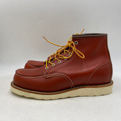 【中古美品】【メンズ】 RED WING レッドウィング 6-INCH CLASSIC MOC IRISH SETTER 8875 6インチ クラシック モック アイリッシュセッター 復刻犬タグ ブーツ 靴 164-260426-as-11-izu サイズ：26.5cm カラー：ORO RUSSET 万代Net店