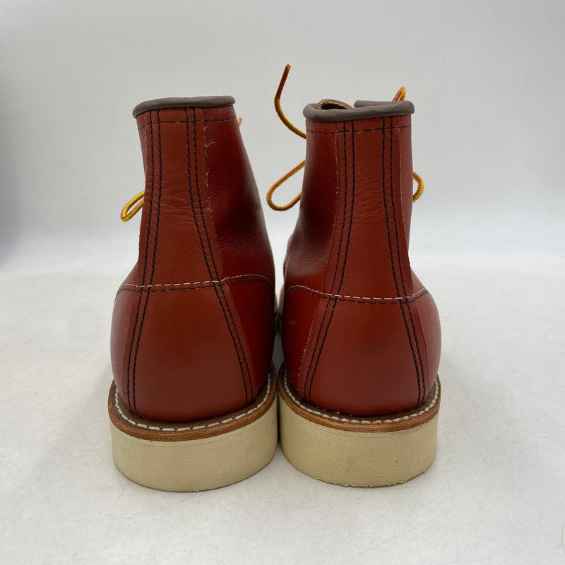 【中古美品】【メンズ】 RED WING レッドウィング 6-INCH CLASSIC MOC IRISH SETTER 8875 6インチ クラシック モック アイリッシュセッター 復刻犬タグ ブーツ 靴 164-260426-as-11-izu サイズ：26.5cm カラー：ORO RUSSET 万代Net店