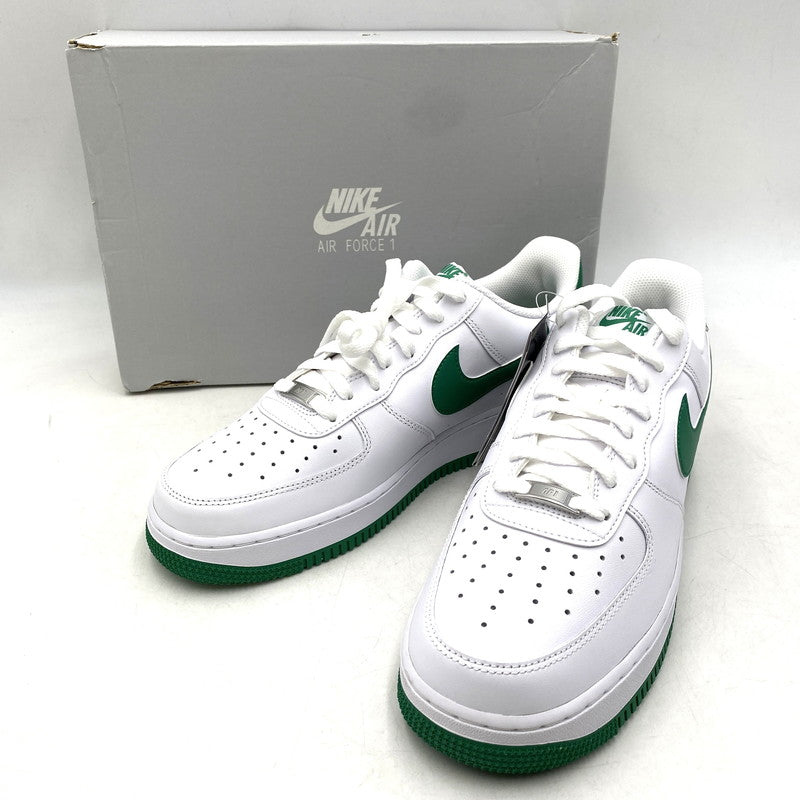 【中古美品】【メンズ】 NIKE ナイキ AIR FORCE 1 '07 FJ4146-102 エア フォース 1 '07 スニーカー シューズ 靴 160-260426-as-10-izu サイズ：28.5cm カラー：WHITE/MALACHITE-WHITE 万代Net店