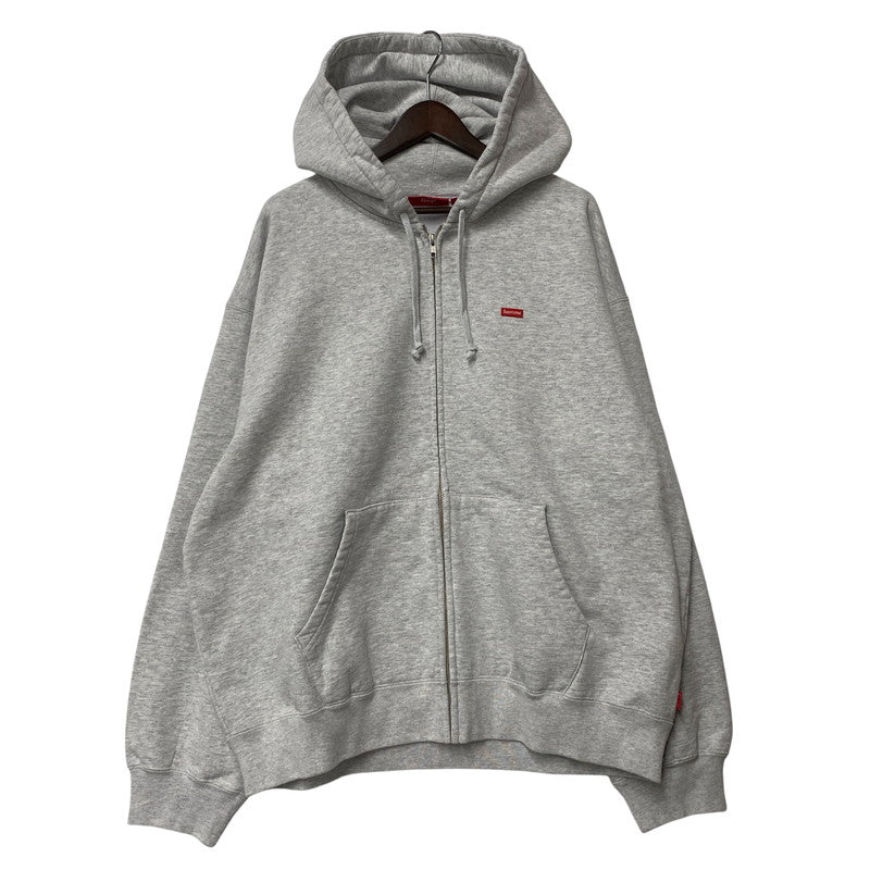 【中古品】【メンズ】 SUPREME シュプリーム SMALL BOX ZIP UP HOODED SWEATSHIRT スモール ボックス ジップアップ フーデッド スウェットシャツ パーカー トップス 149-260426-kh-01-izu サイズ：XL カラー：アッシュグレー 万代Net店