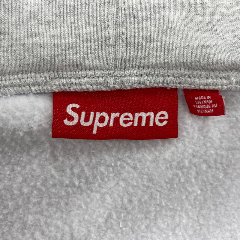 【中古品】【メンズ】 SUPREME シュプリーム SMALL BOX ZIP UP HOODED SWEATSHIRT スモール ボックス ジップアップ フーデッド スウェットシャツ パーカー トップス 149-260426-kh-01-izu サイズ：XL カラー：アッシュグレー 万代Net店