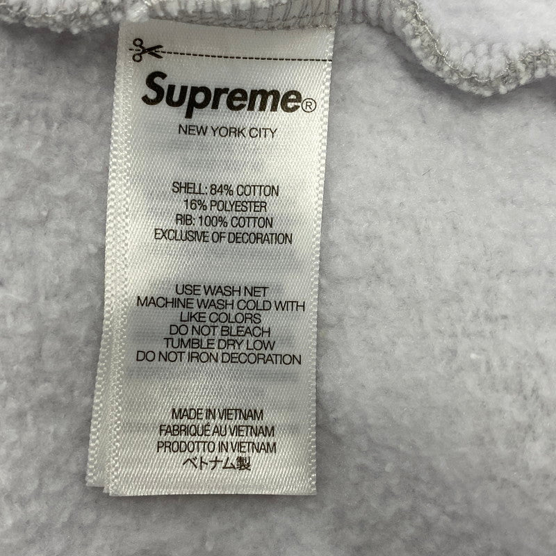 【中古品】【メンズ】 SUPREME シュプリーム SMALL BOX ZIP UP HOODED SWEATSHIRT スモール ボックス ジップアップ フーデッド スウェットシャツ パーカー トップス 149-260426-kh-01-izu サイズ：XL カラー：アッシュグレー 万代Net店