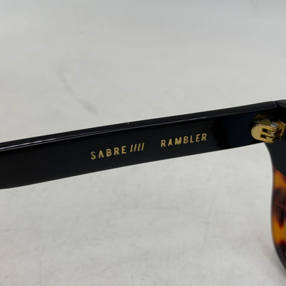 【中古品】【メンズ/レディース】 CLUCT クラクト SABRE RAMBLER SUNGLASSES セイバー ランブラー サングラス 203-260429-cs-14-izu カラー：ブラック×ブラウン 万代Net店