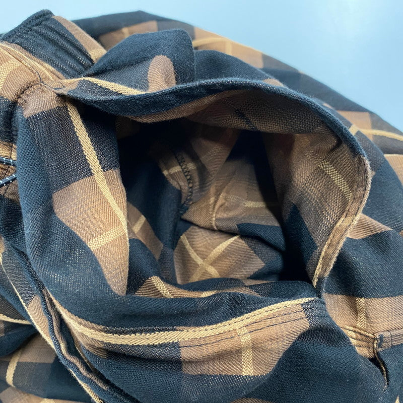 【中古品】【メンズ】 BAL バル BAL-2150 PLAID WIDE MOUNTAIN PANT プレイド ワイド マウンテン パンツ ボトムス ズボン 153-260428-cs-19-izu サイズ：1 カラー：ブラウン×ブラック 万代Net店