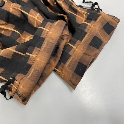 【中古品】【メンズ】 BAL バル BAL-2150 PLAID WIDE MOUNTAIN PANT プレイド ワイド マウンテン パンツ ボトムス ズボン 153-260428-cs-19-izu サイズ：1 カラー：ブラウン×ブラック 万代Net店