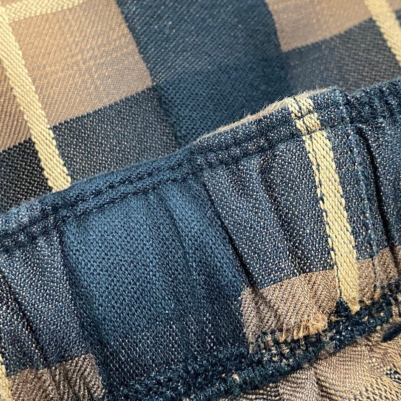 【中古品】【メンズ】 BAL バル BAL-2150 PLAID WIDE MOUNTAIN PANT プレイド ワイド マウンテン パンツ ボトムス ズボン 153-260428-cs-19-izu サイズ：1 カラー：ブラウン×ブラック 万代Net店