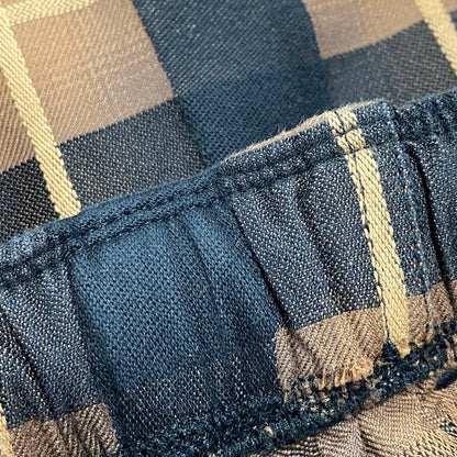 【中古品】【メンズ】 BAL バル BAL-2150 PLAID WIDE MOUNTAIN PANT プレイド ワイド マウンテン パンツ ボトムス ズボン 153-260428-cs-19-izu サイズ：1 カラー：ブラウン×ブラック 万代Net店
