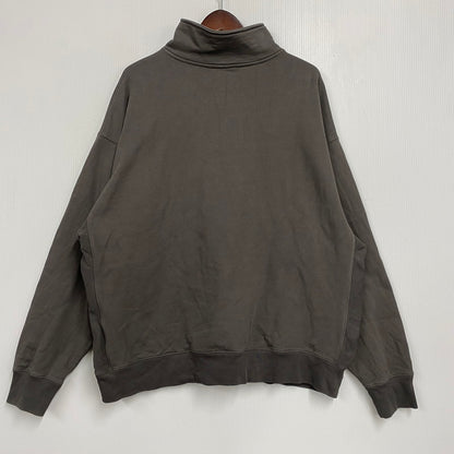 【中古品】【メンズ】 APPLEBUM アップルバム SOLID COLOR HALF ZIP SWEAT ソリッド カラー ハーフ ジップ スウェット トップス 142-260426-kh-10-izu サイズ：XL カラー：チャコール 万代Net店