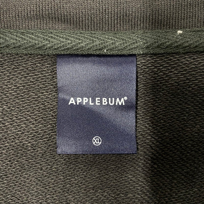 【中古品】【メンズ】 APPLEBUM アップルバム SOLID COLOR HALF ZIP SWEAT ソリッド カラー ハーフ ジップ スウェット トップス 142-260426-kh-10-izu サイズ：XL カラー：チャコール 万代Net店