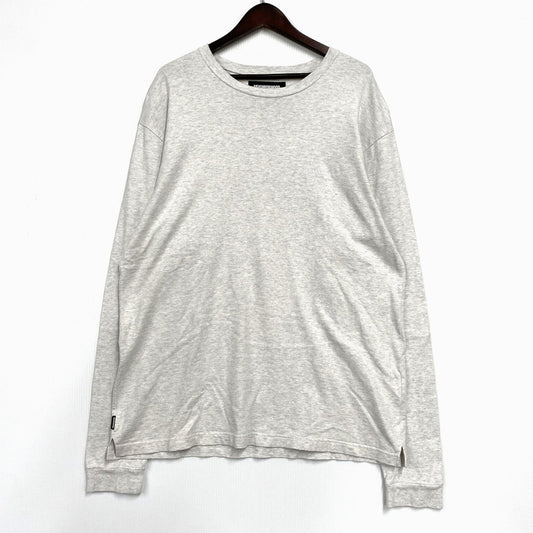 【中古品】【メンズ】 NEIGHBORHOOD ネイバーフッド 211FPNH-CSM01 CLASSIC C-CREW LS クラシック クルーネック ロングスリーブ Tシャツ トップス 142-260426-kh-11-izu サイズ：L カラー：アッシュグレー 万代Net店
